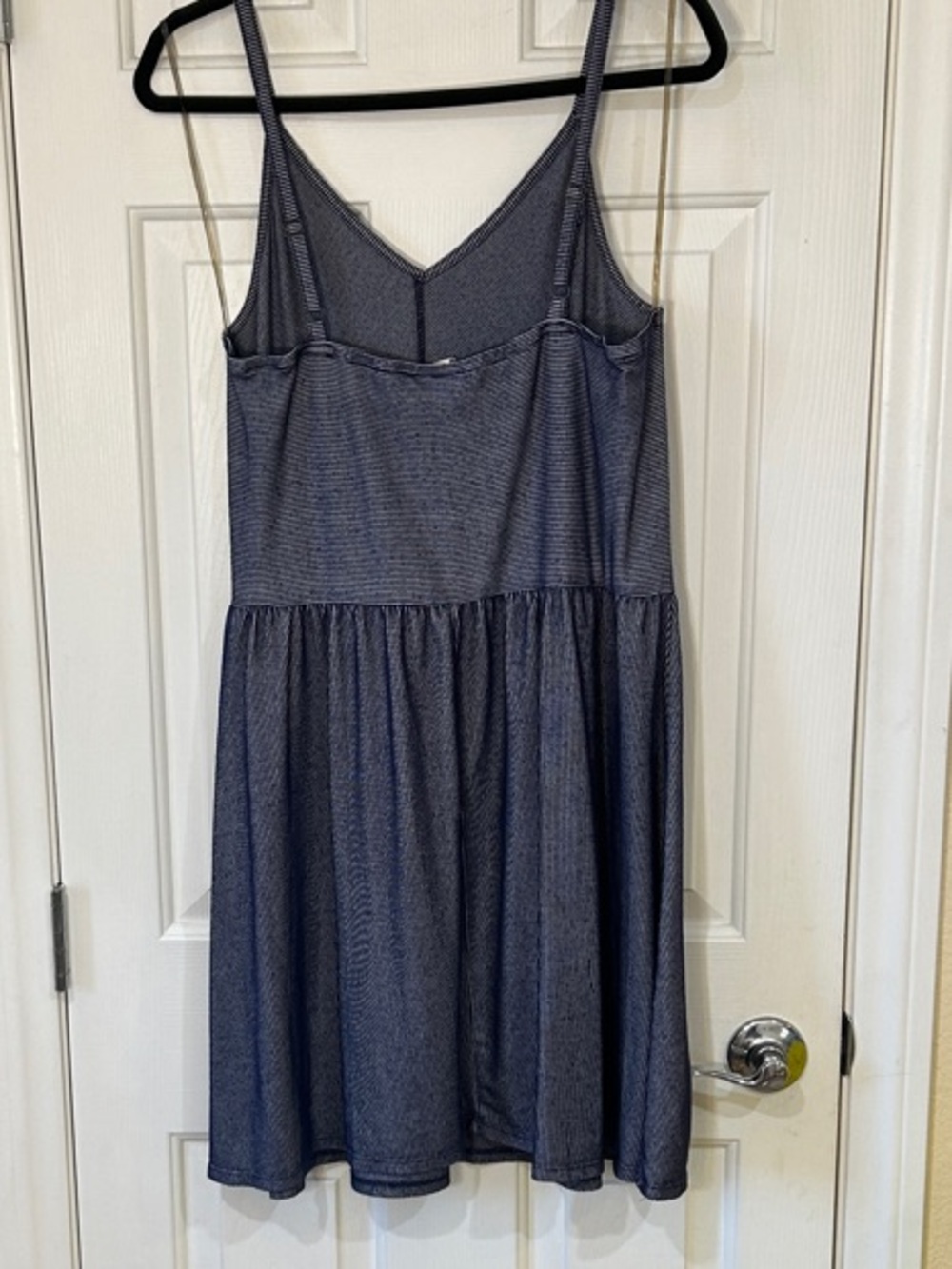 Universal Thread Navy and White Striped Spaghetti Strap Summer Dress Large - Picture 3 of 6
